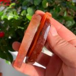 Red Agate Slab Carnelian Slice Freeform Free Shipping