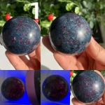 Ruby In Kyanite Sphere Ball Crystal Sphere Wholesales Free Shipping