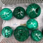 Green Malachite Sphere Ball Free Shipping