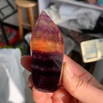 Candy Fluorite Flame Freeform Wholesale Crystal Free Shipping