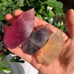 Candy Fluorite Flame Freeform Wholesale Crystal Free Shipping