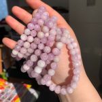 8mm Kunzite Bracelet Wholesale Crystal Free Shipping