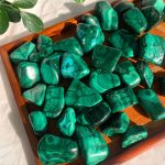 Malachite Polished Stone Free Shipping