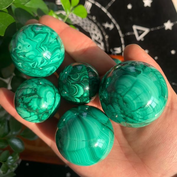 malachite sphere ball (4)