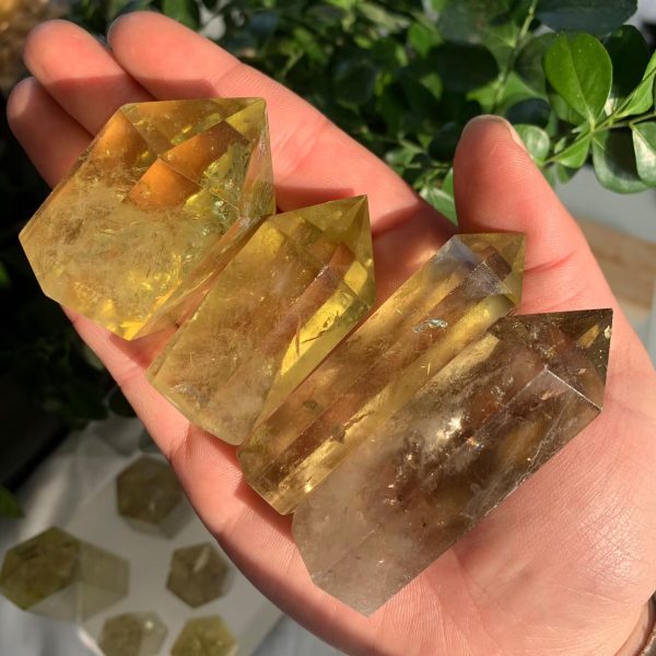 The Congo Citrine Tower Crystal Point Free Shipping