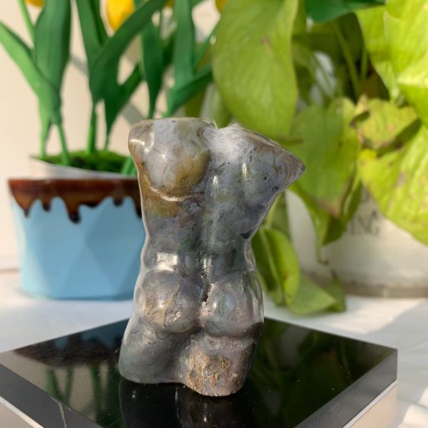 Crystal Male Torso Man Body Statue Free Shipping