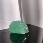 Green Fluorite Hedgehog 40mm Mini Crystal Carving Free Shipping