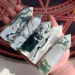 Moss Agate Tower Crystal Point Wholesale Free Shipping