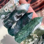 Moss Agate Tower Crystal Point Wholesale Free Shipping