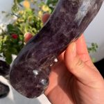 Amethyst Penis Crystal Dildo Self-Standing Free Shipping