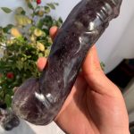 Amethyst Penis Crystal Dildo Self-Standing Free Shipping