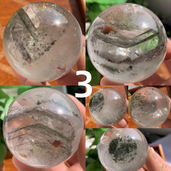 Garden Quartz Sphere Ball Crystal Wholesale Free Shipping