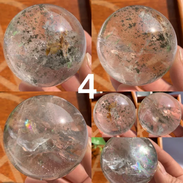 Garden Quartz Sphere Ball Crystal Wholesale Free Shipping