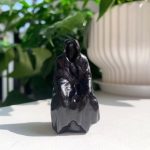 Obsidian Grim Reaper 50mm Crystal Reaper Sitting Free Shipping