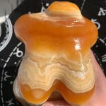 Banded Calcite Goddess Curvy Female Body Crystal Model 7inch Free Shipping