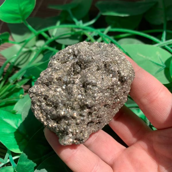 Raw Pyrite Crystal Rough Stone Free Shipping