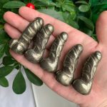 Pyrite Penis Carving Crystal Dildo Free Shipping