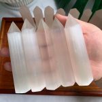 Selenite Tower Crystal Point Free Shipping