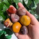 Mookaite Jasper Tumbled Stone 20-40mm Crystal Free Shipping